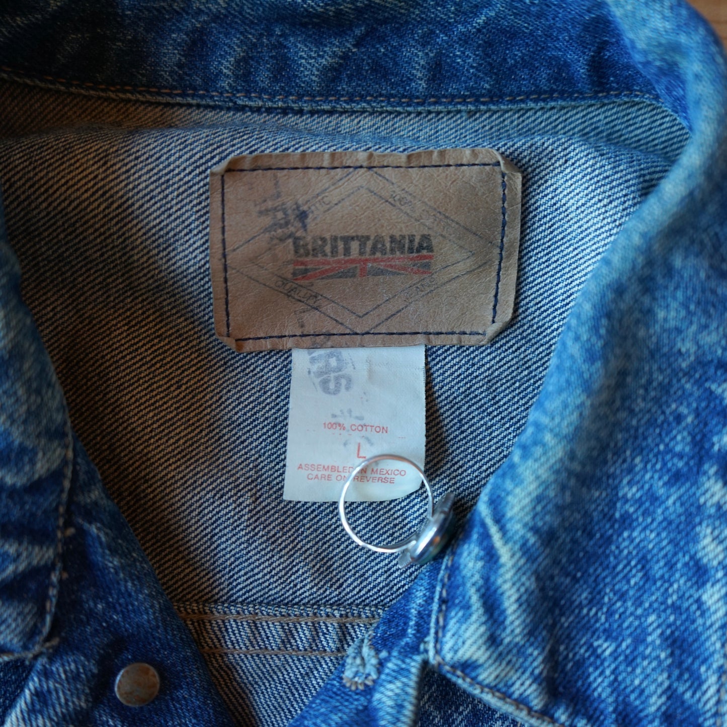 Vintage Brittania Denim Jacket