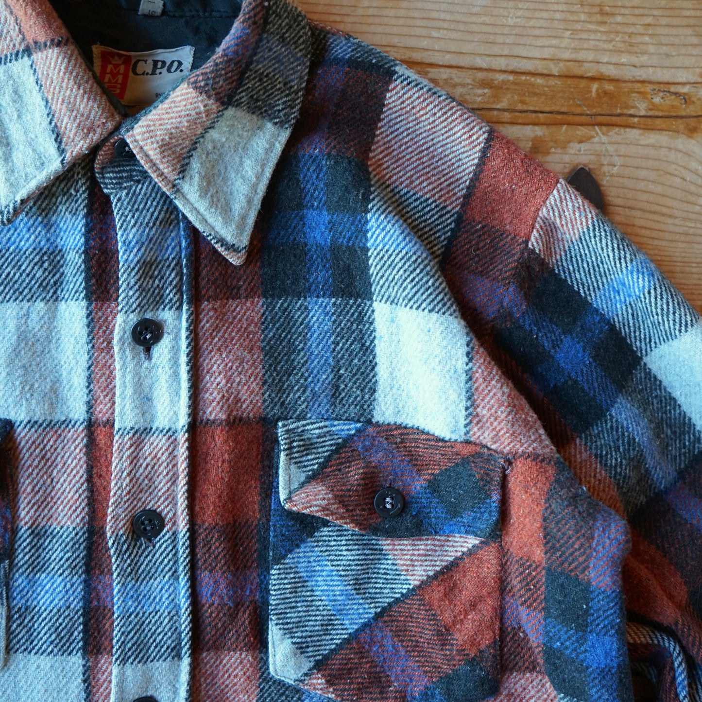 Vintage C.P.O Flannel Made in Austria