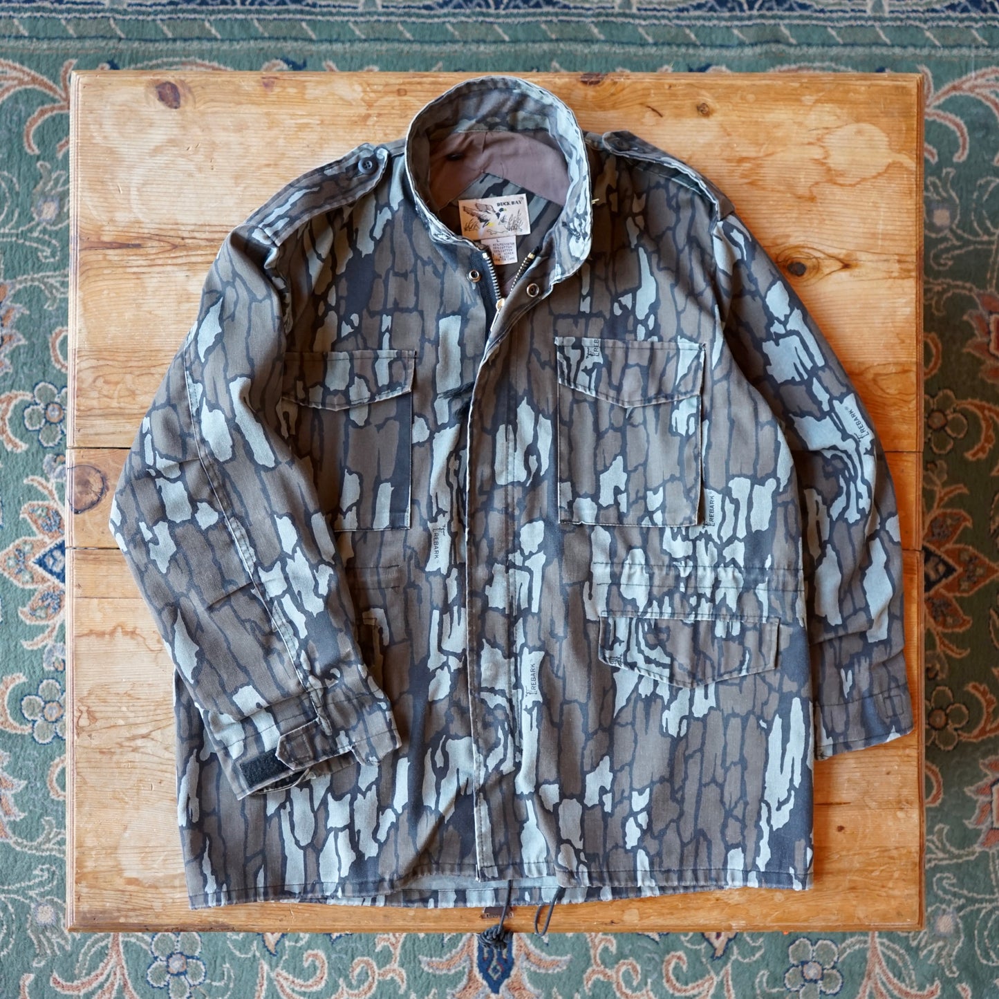 Vintage Duck Bay Camo Jacket