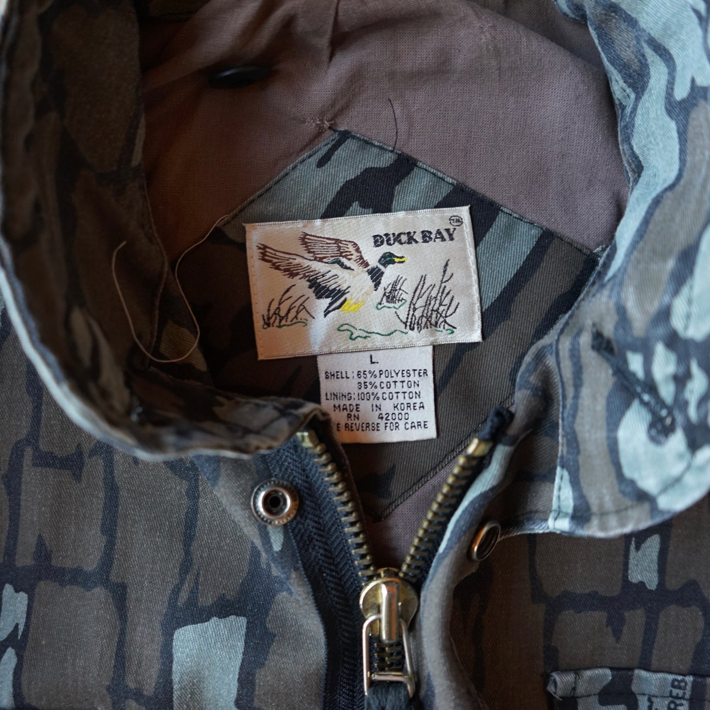 Vintage Duck Bay Camo Jacket