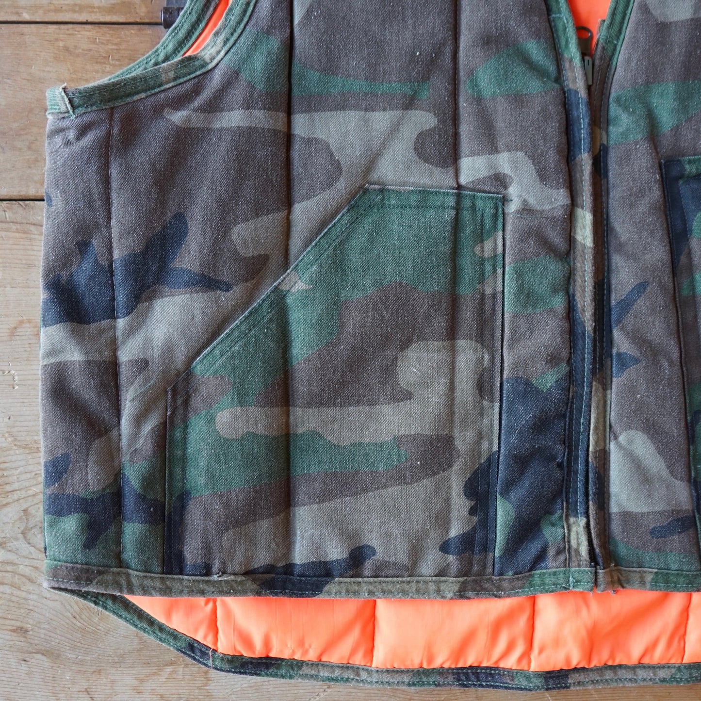 Vintage Mens Camo Vest