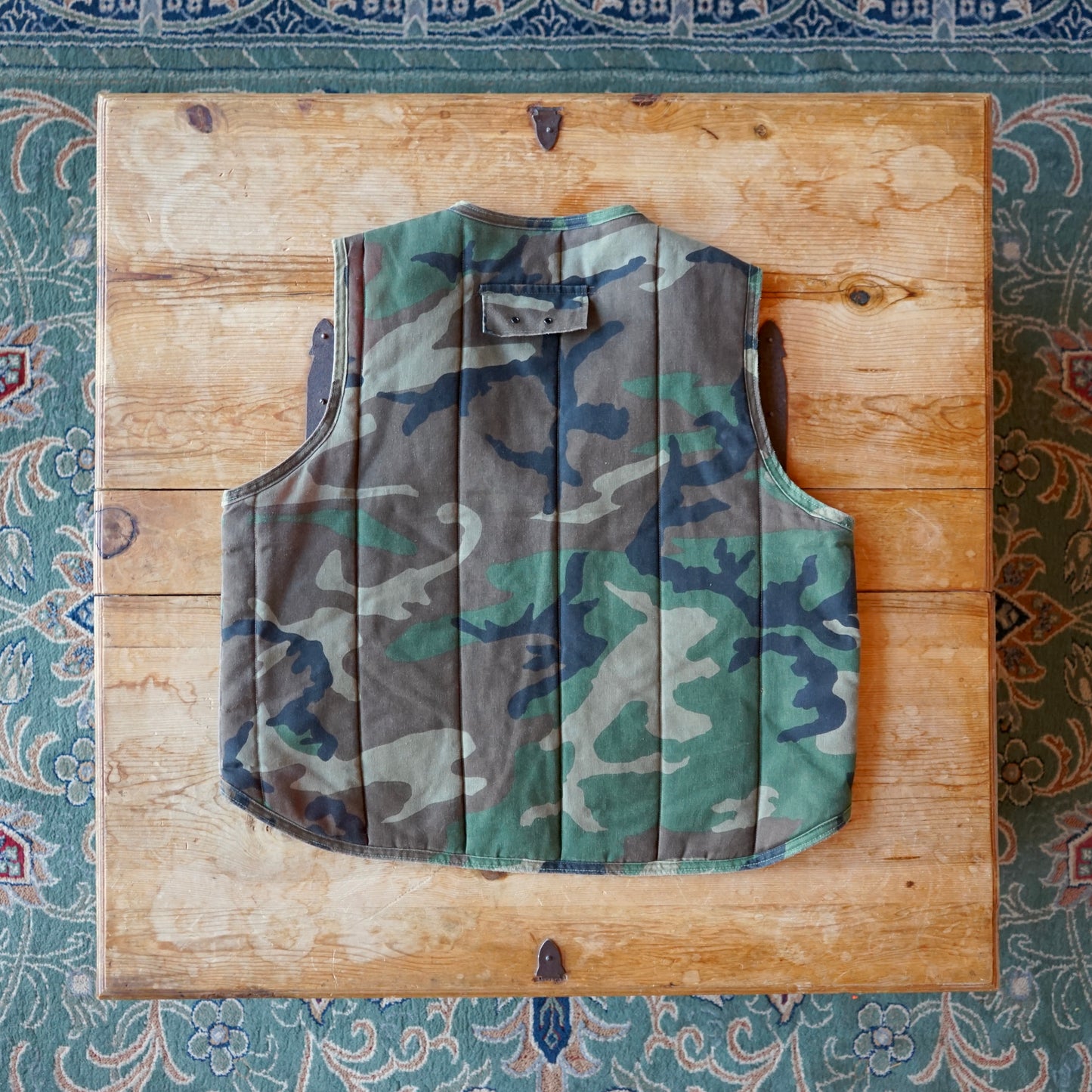 Vintage Mens Camo Vest