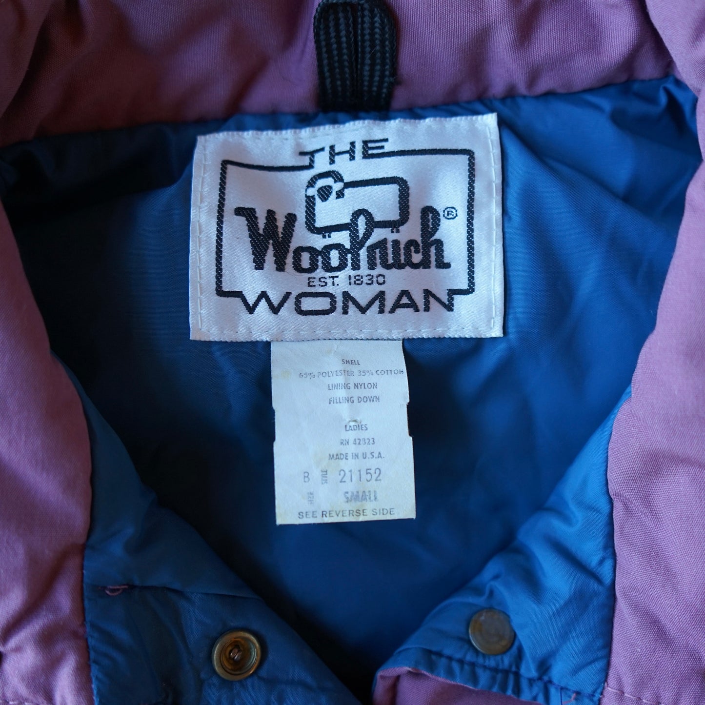 Vintage Women's Woolrich Puffer Vest