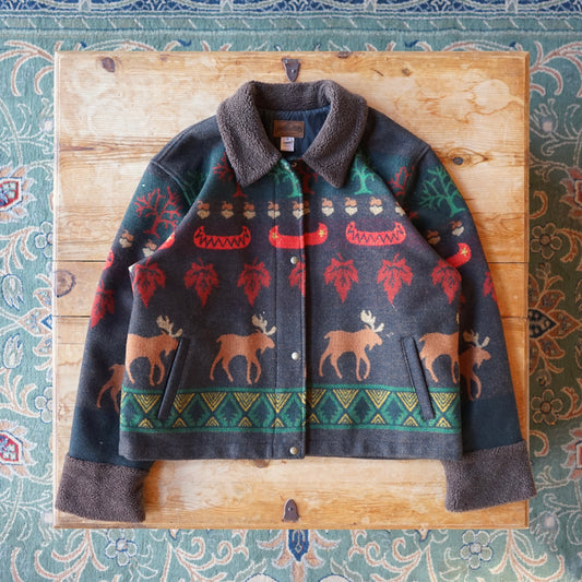 Women's Pendleton Moose Wool Coat