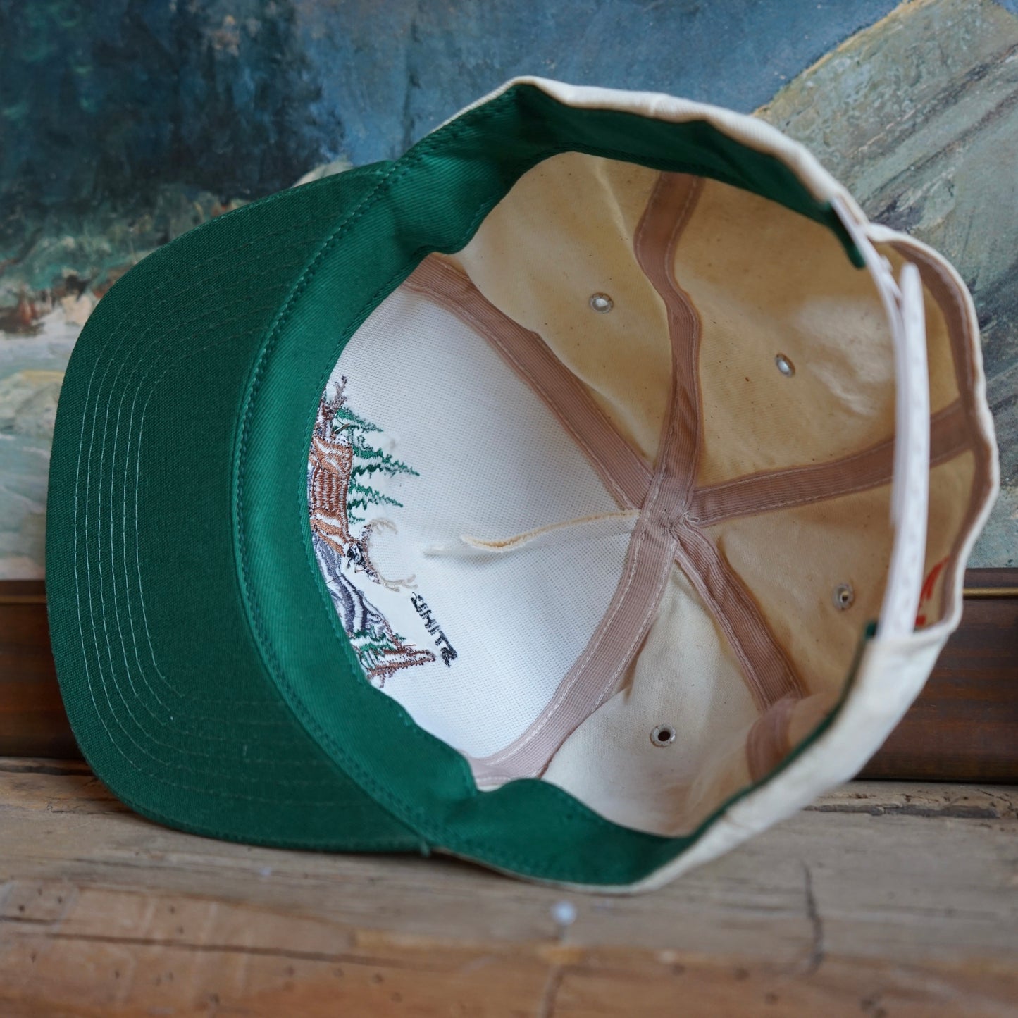 Vintage 1999 Embroidered Deer Stihl Hat