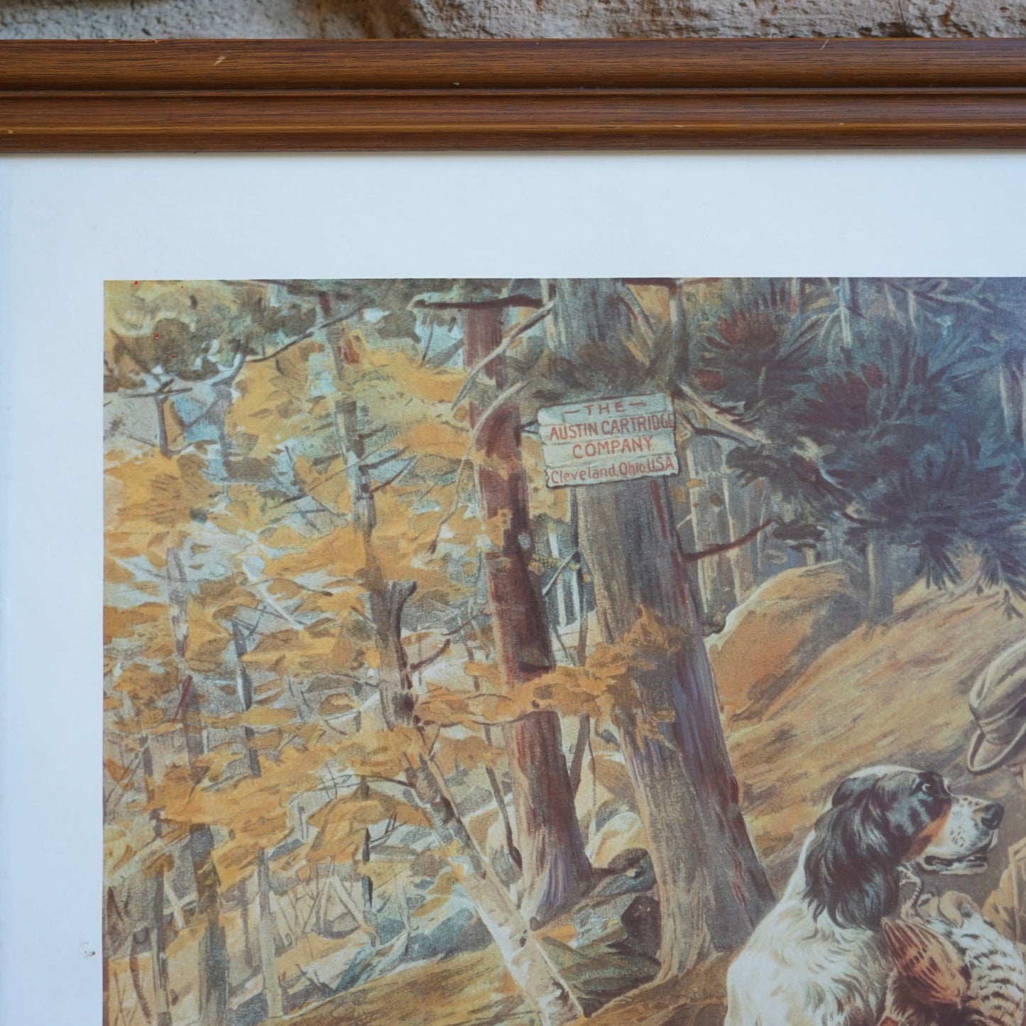 Vintage Edmund Henry Osthaus "After the Hunt" Painting Print