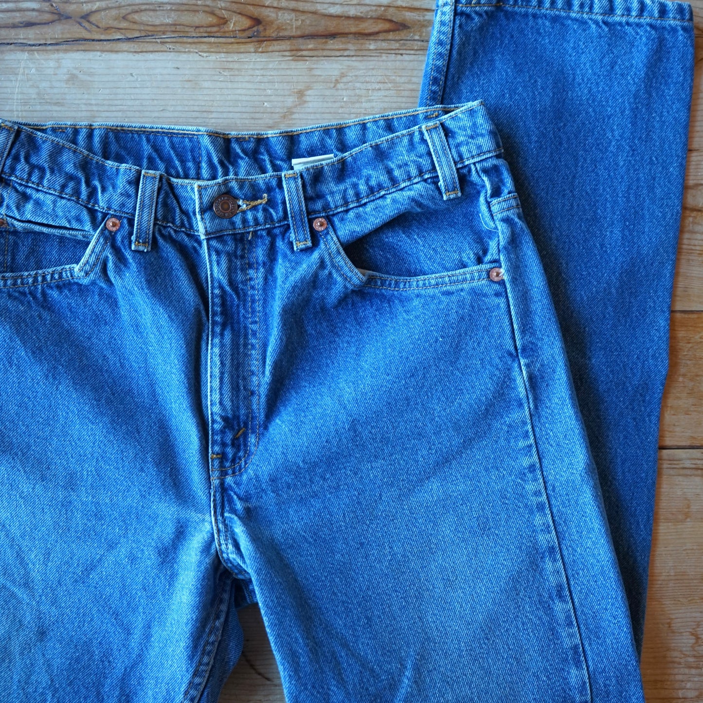 Vintage Orange Tab 505 Levis 33W 30L