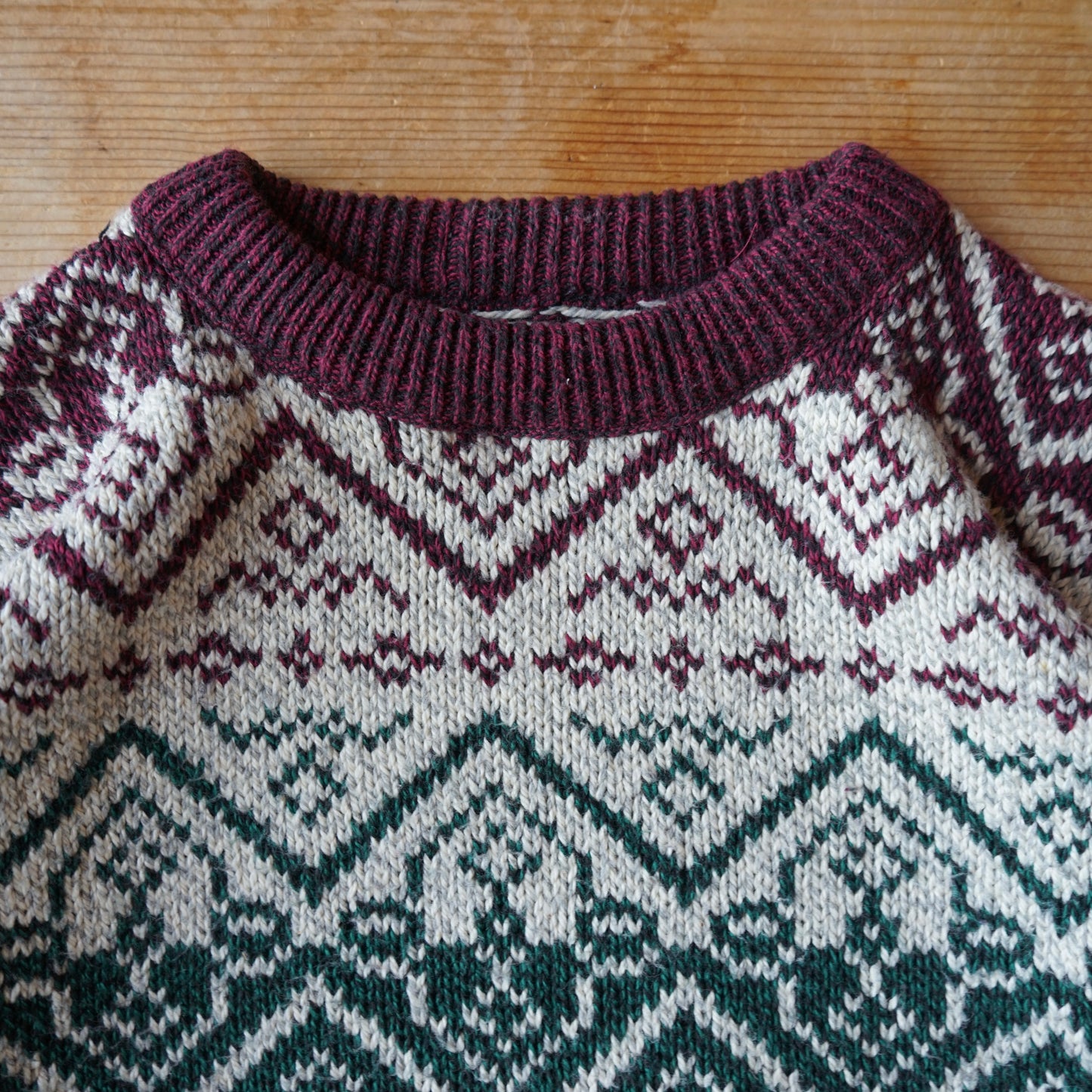 Vintage Christmas Winter Sweater Size M