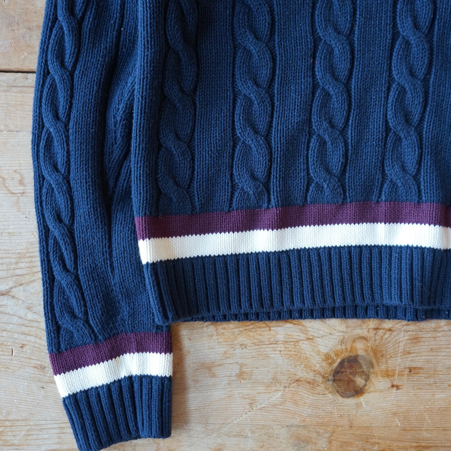 POLO Ralph Lauren Cable Knit Cricket Sweater