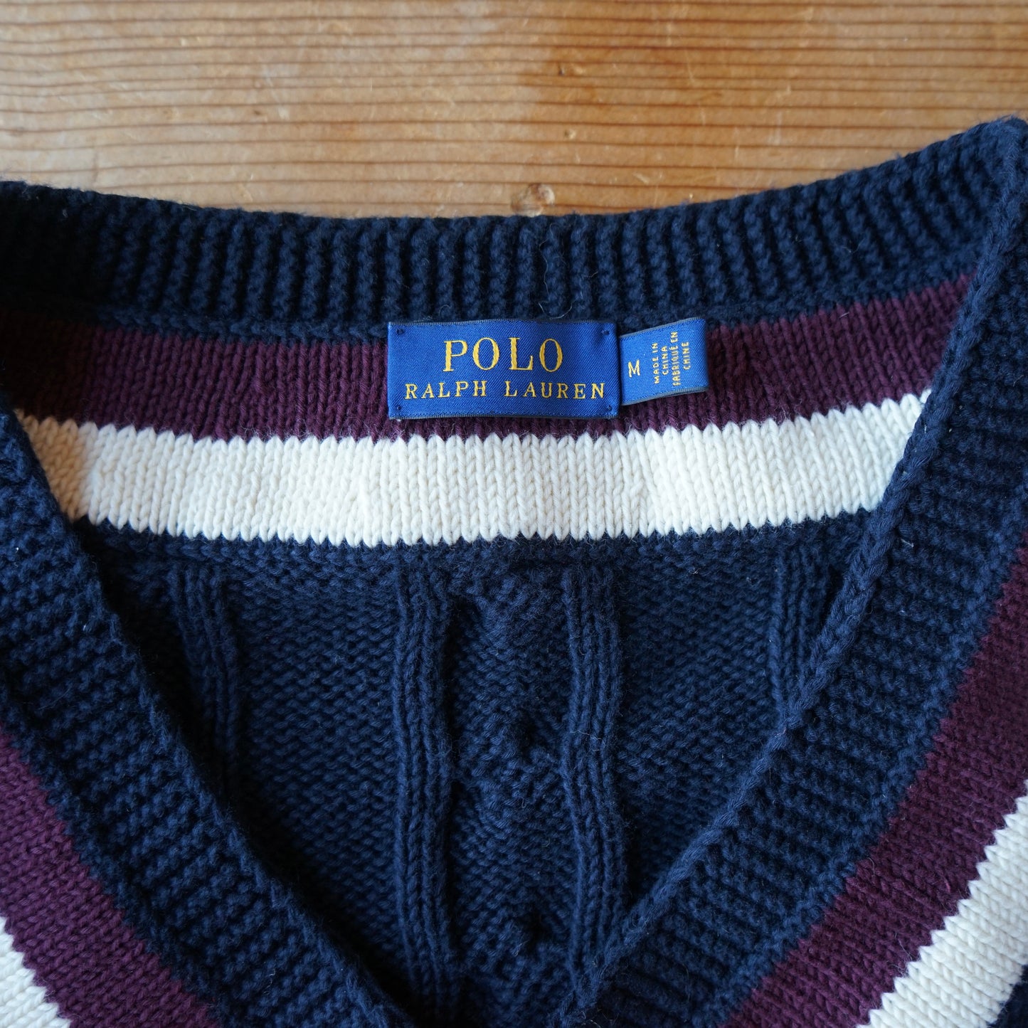 POLO Ralph Lauren Cable Knit Cricket Sweater