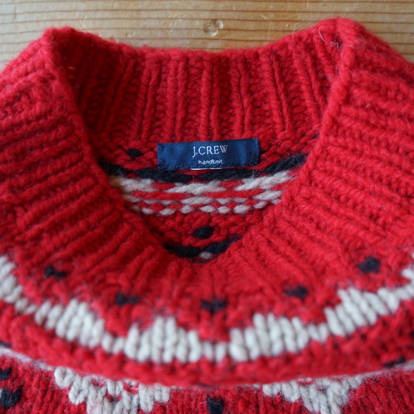 Hand Knit J Crew Sweater Size S/XS