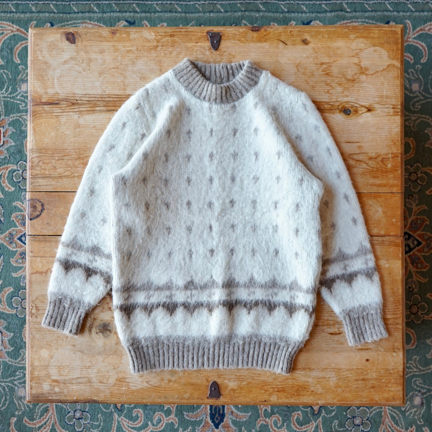 Vintage Akra Pjron Neutrals Sweater Size M/L