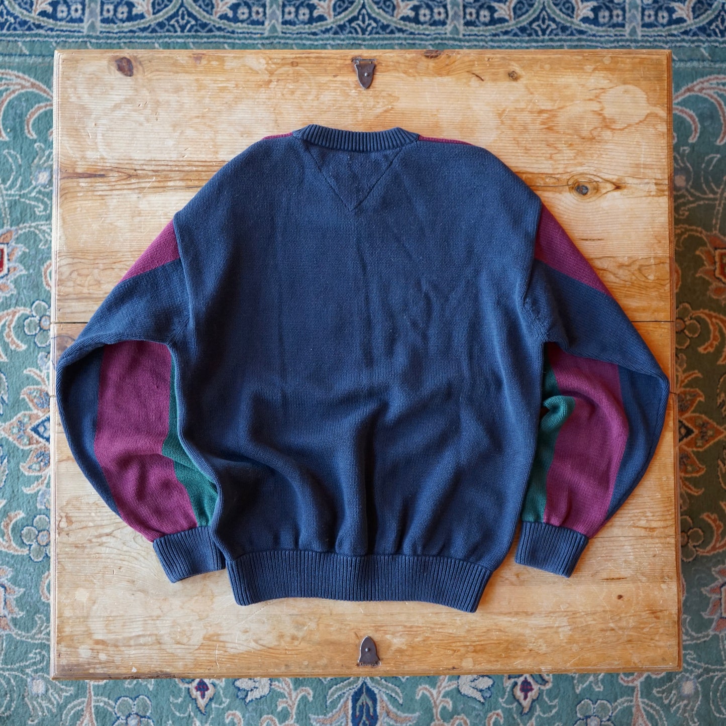 Vintage Tommy Hilfiger 100% Cotton Sweater Size L