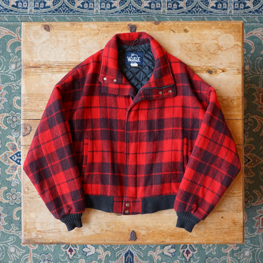 Vintage Woolrich Buffalo Plaid Bomber Size L