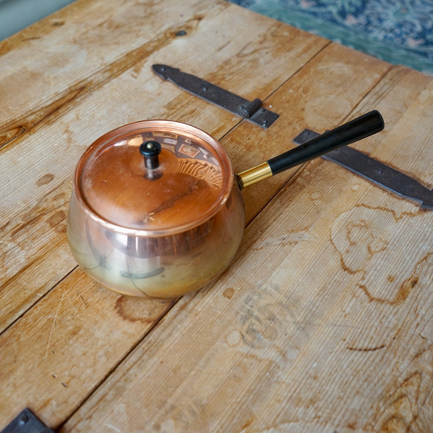 Vintage Coppercraft Guild Copper Kettle & Pot