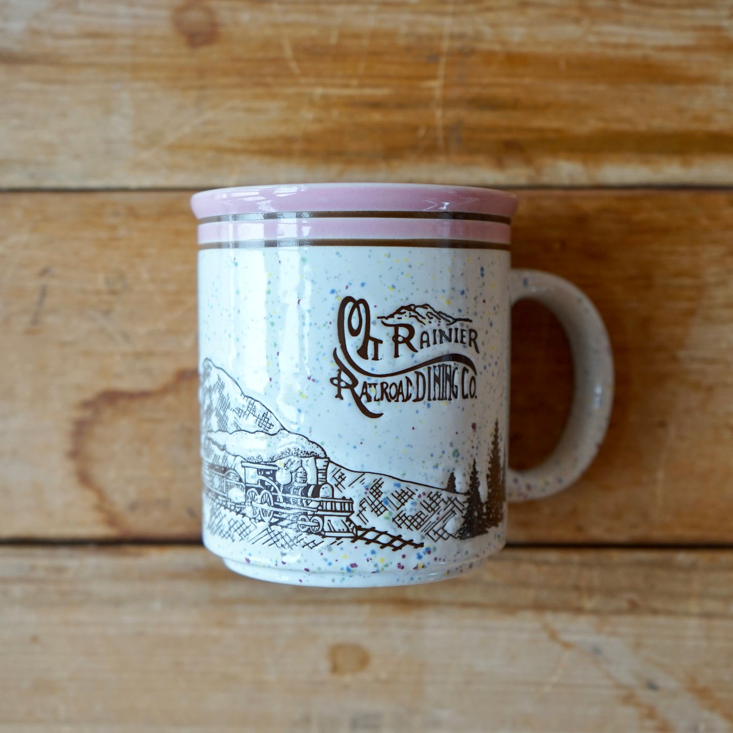 Vintage Mt. Rainer Railroad Dining Co Mug