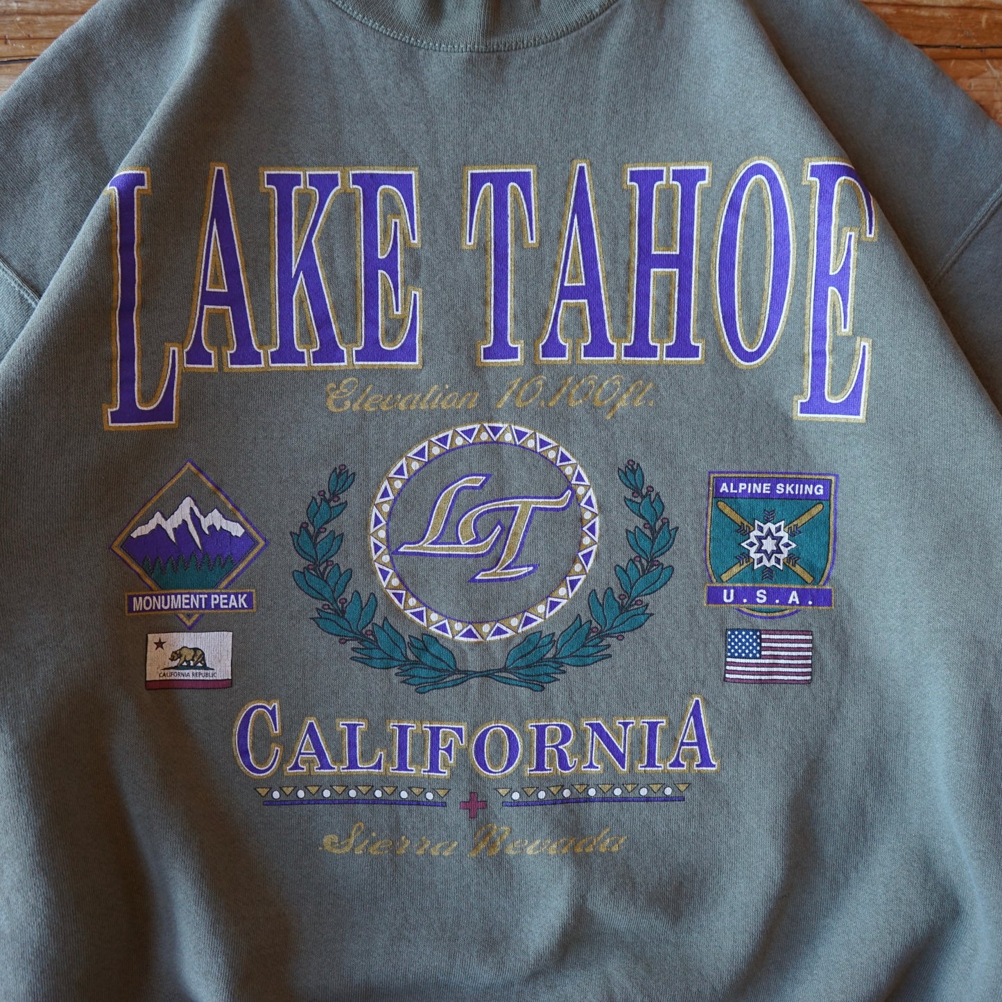 Vintage Danaggers Lake Tahoe Sweatshirt Size L