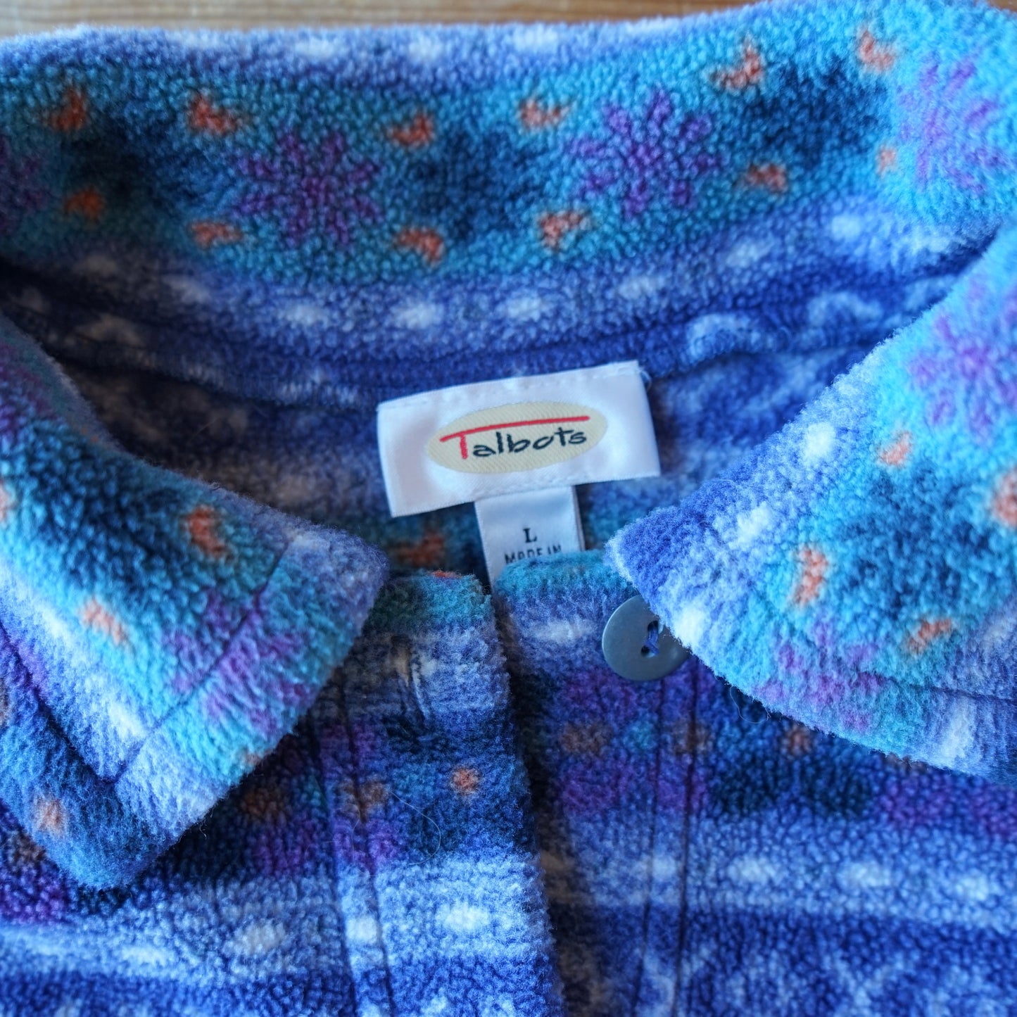 Vintage Talbots Winter Fleece Size L