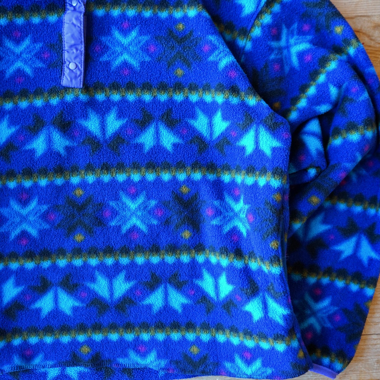 Vintage LL Bean Aztec WInter Fleece Size M/L