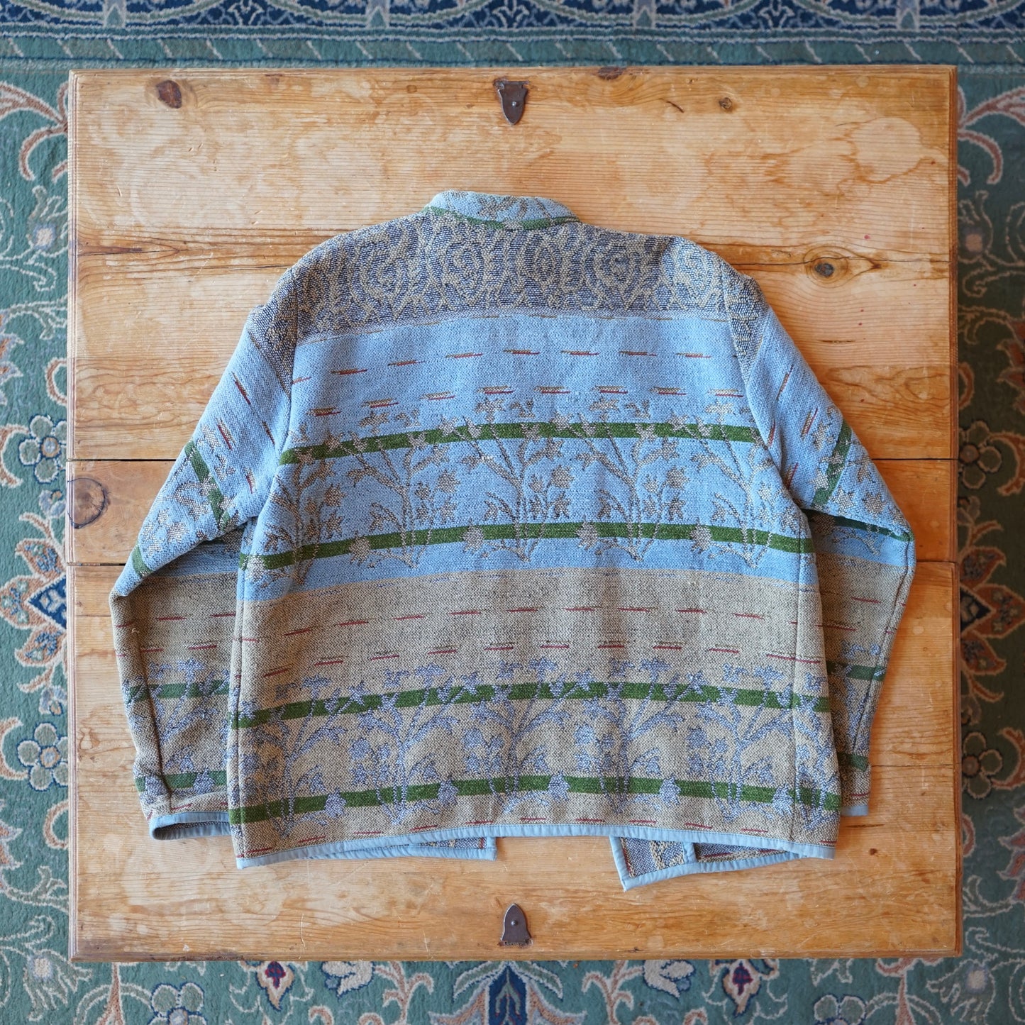 Vintage Flashback 100% Cotton Tapestry Jacket Size M