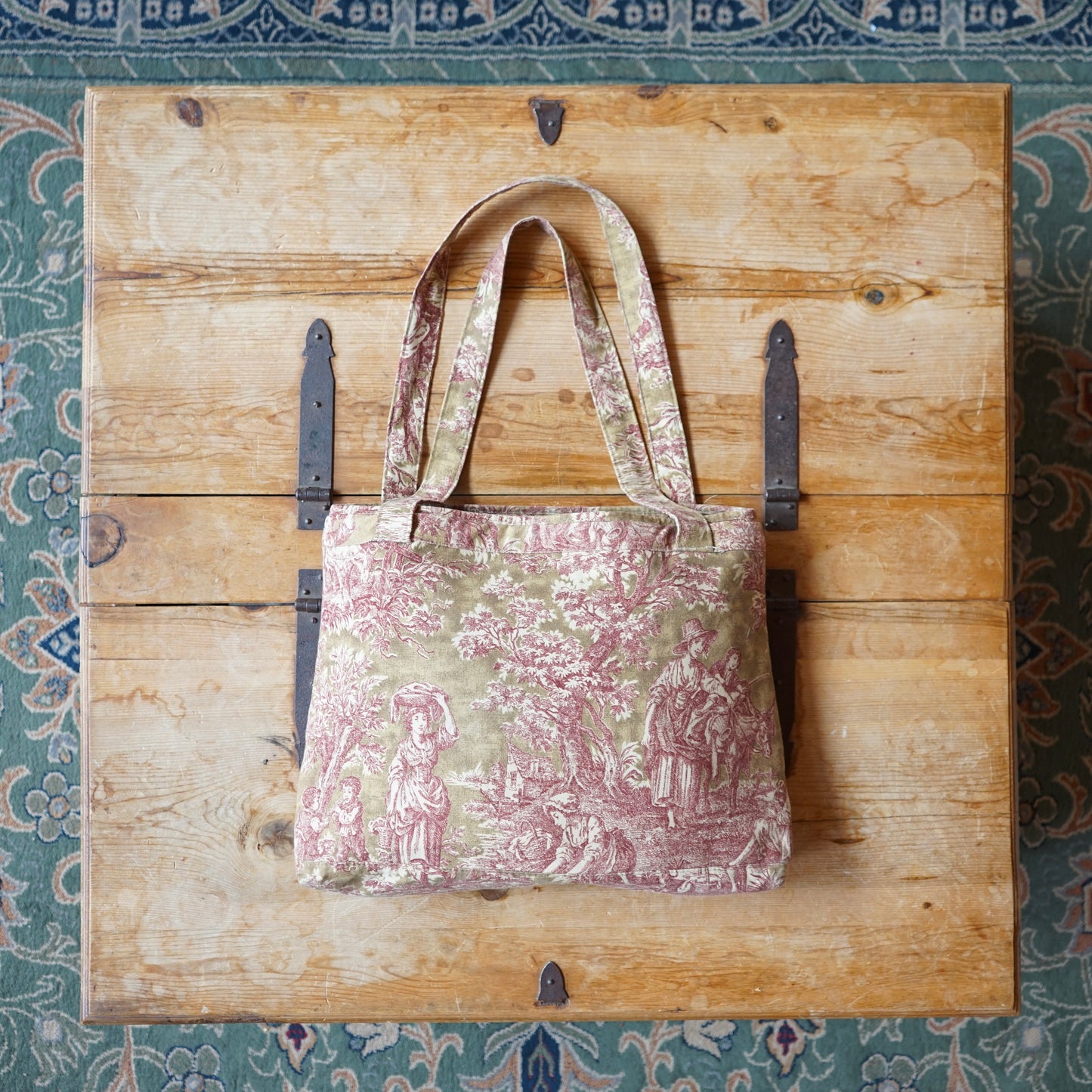 Vintage Tapestry Tote Bag