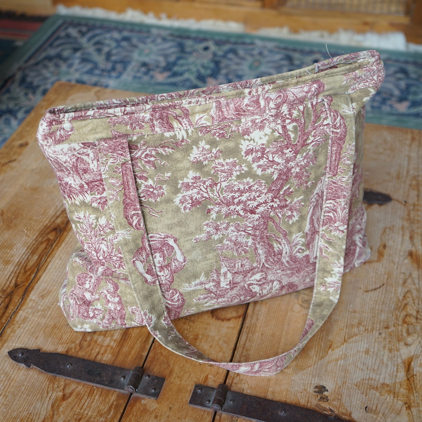 Vintage Tapestry Tote Bag