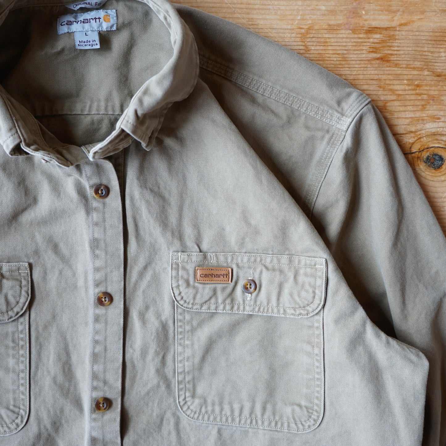 Carhartt Workwear Button Up Size L