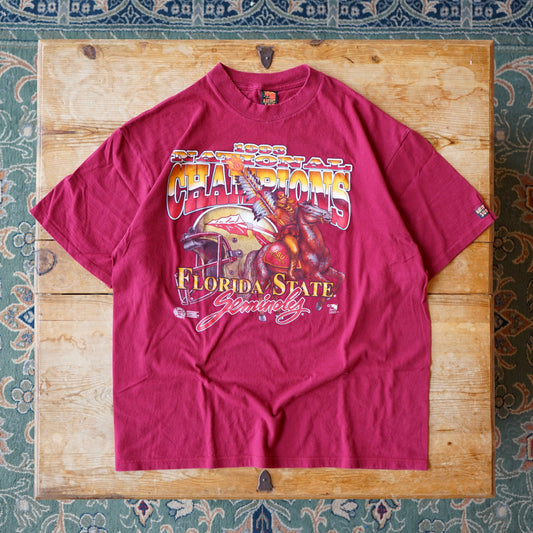 Vintage 1993 Champions Florida State Native Sun Tee Size XL