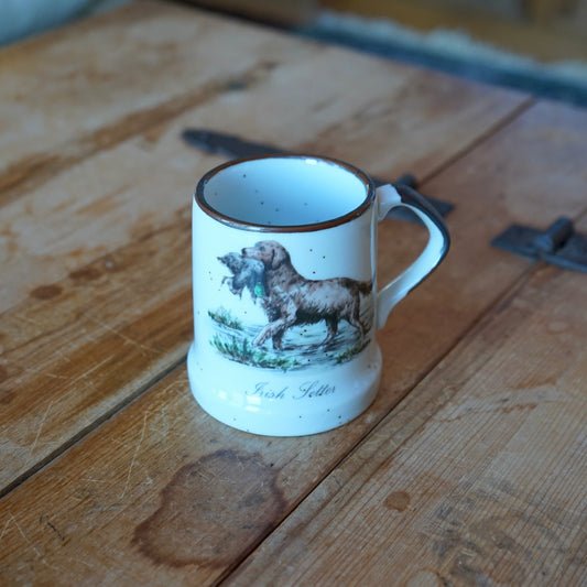 Vintage Irish Setter Hunting Mug