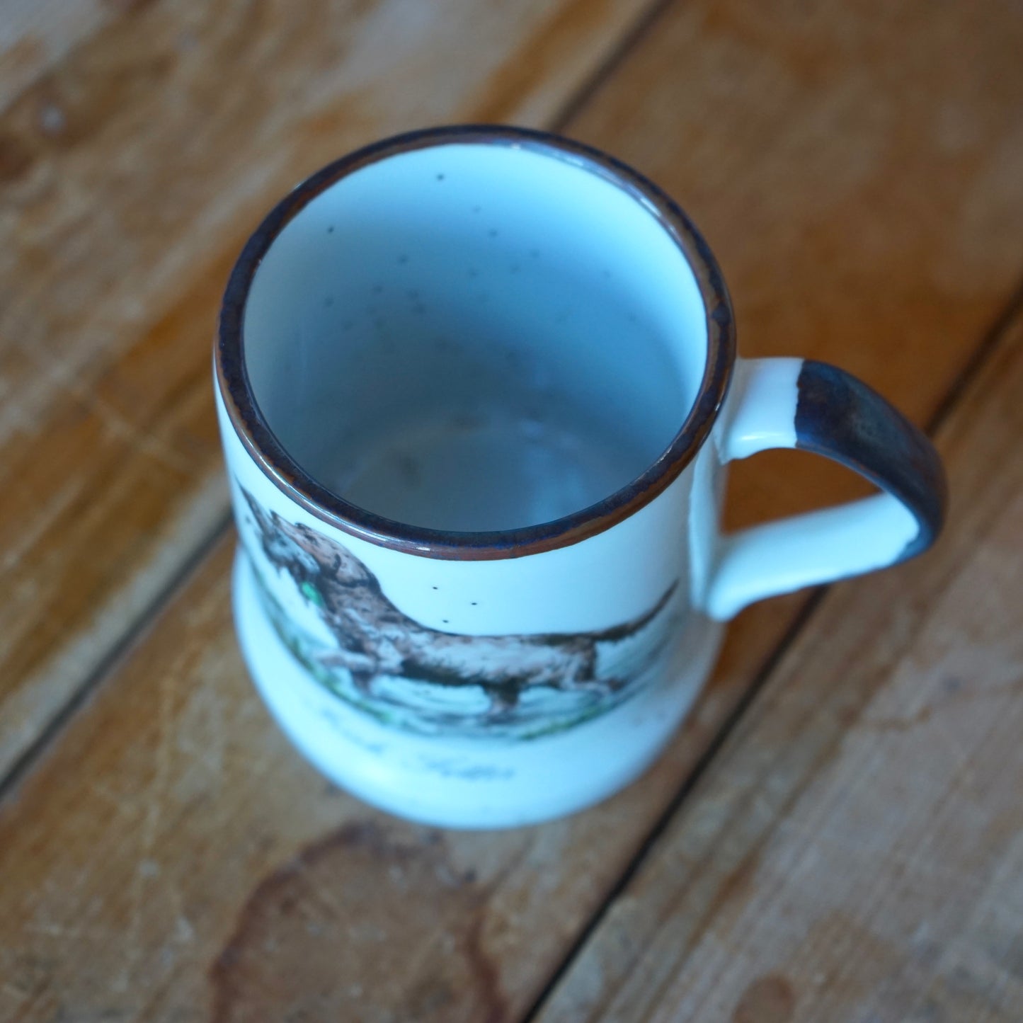 Vintage Irish Setter Hunting Mug