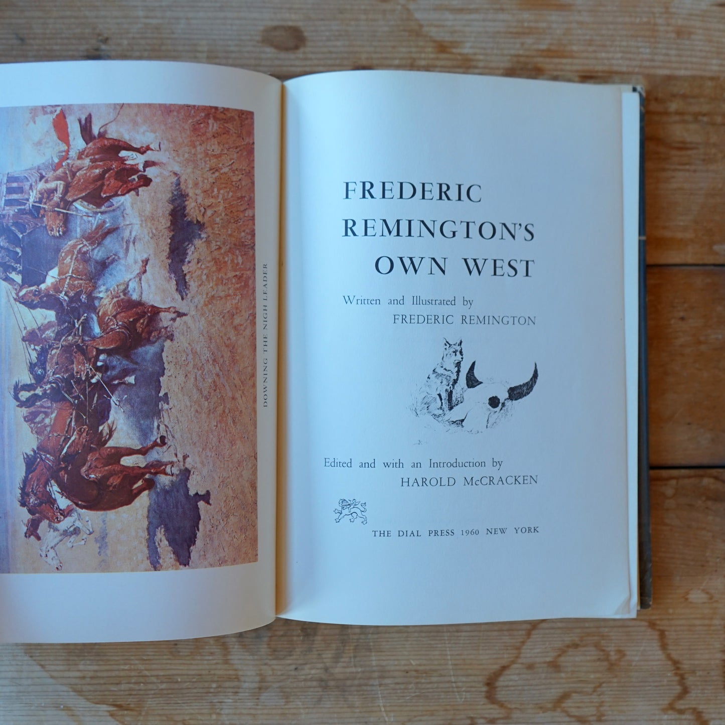 Vintage Frederic Reminton's Own West Book