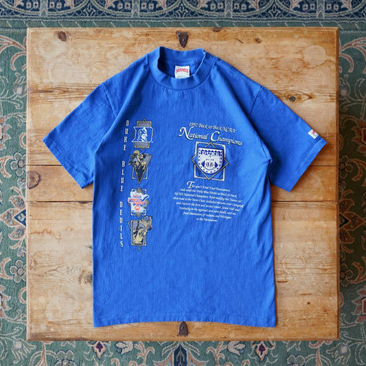 Vintage 1992 Duke National Champions Tee Size M/L