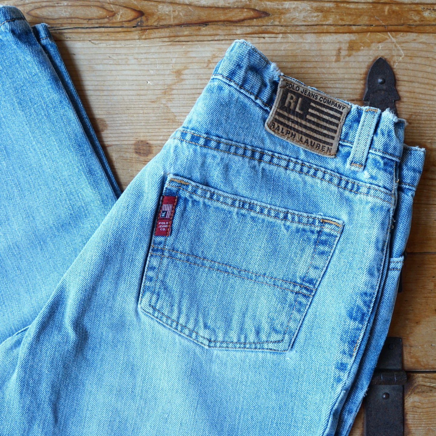 Vintage Ralph Lauren Saturday Jeans Size 6x29