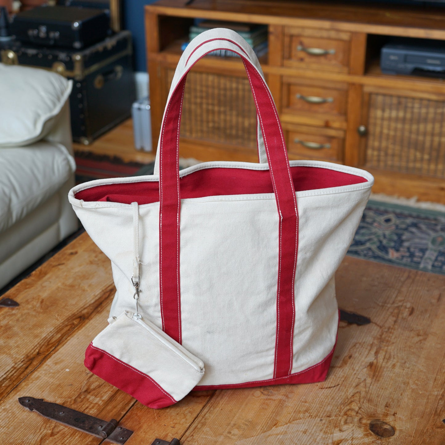 Vintage Heavyweight Boat and Tote Bag Size M/L