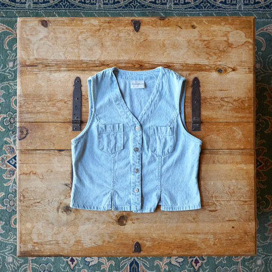 Vintage Studio Ease Faded Denim Tank Size M/L