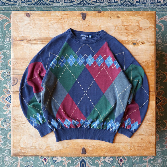 Vintage Nautica Golf Sweater Size L