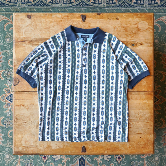 Vintage Structure Golf Polo Size M