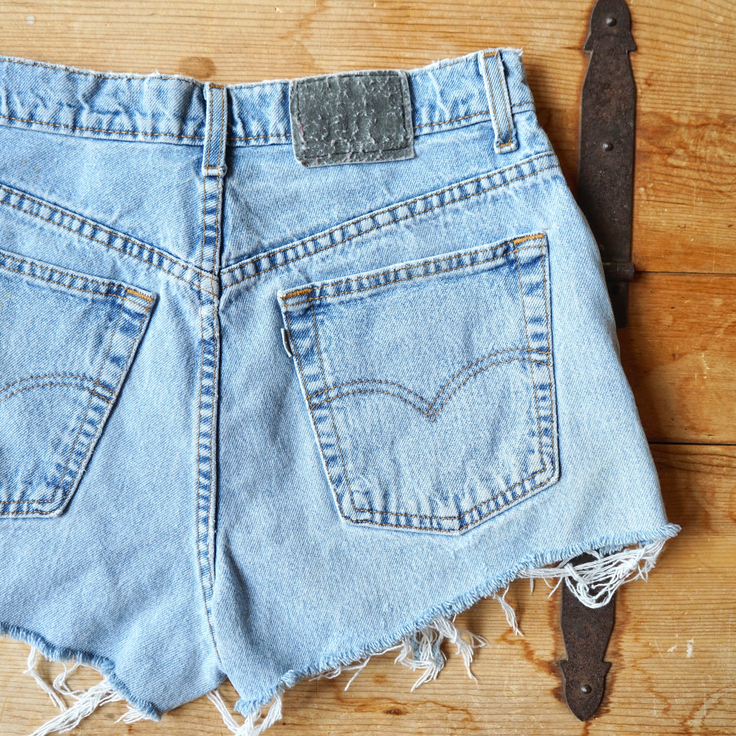 Vintage Distressed Levis Silver Tab Shorts