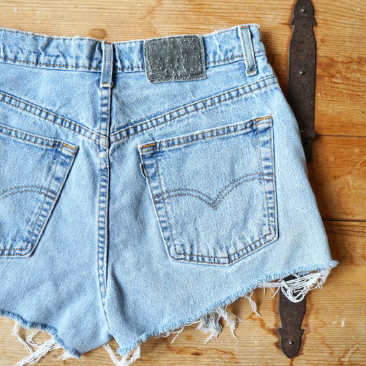 Vintage Distressed Levis Silver Tab Shorts