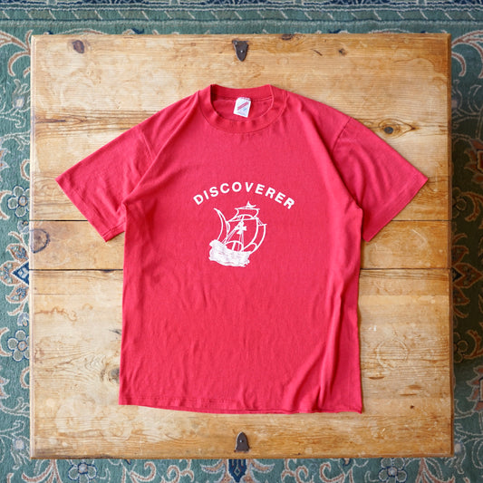 Vintage Discoverer Sail Tee Size L