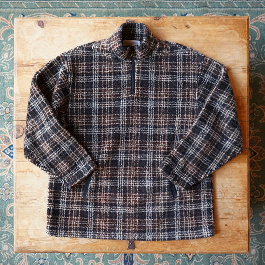 Vintage Marsh Landing Plaid Fleece Size L