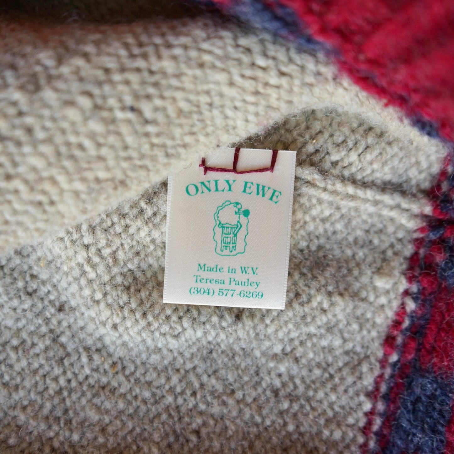 Vintage Handmade Americana Sweater Size L