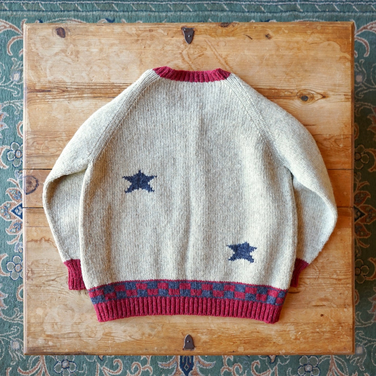 Vintage Handmade Americana Sweater Size L