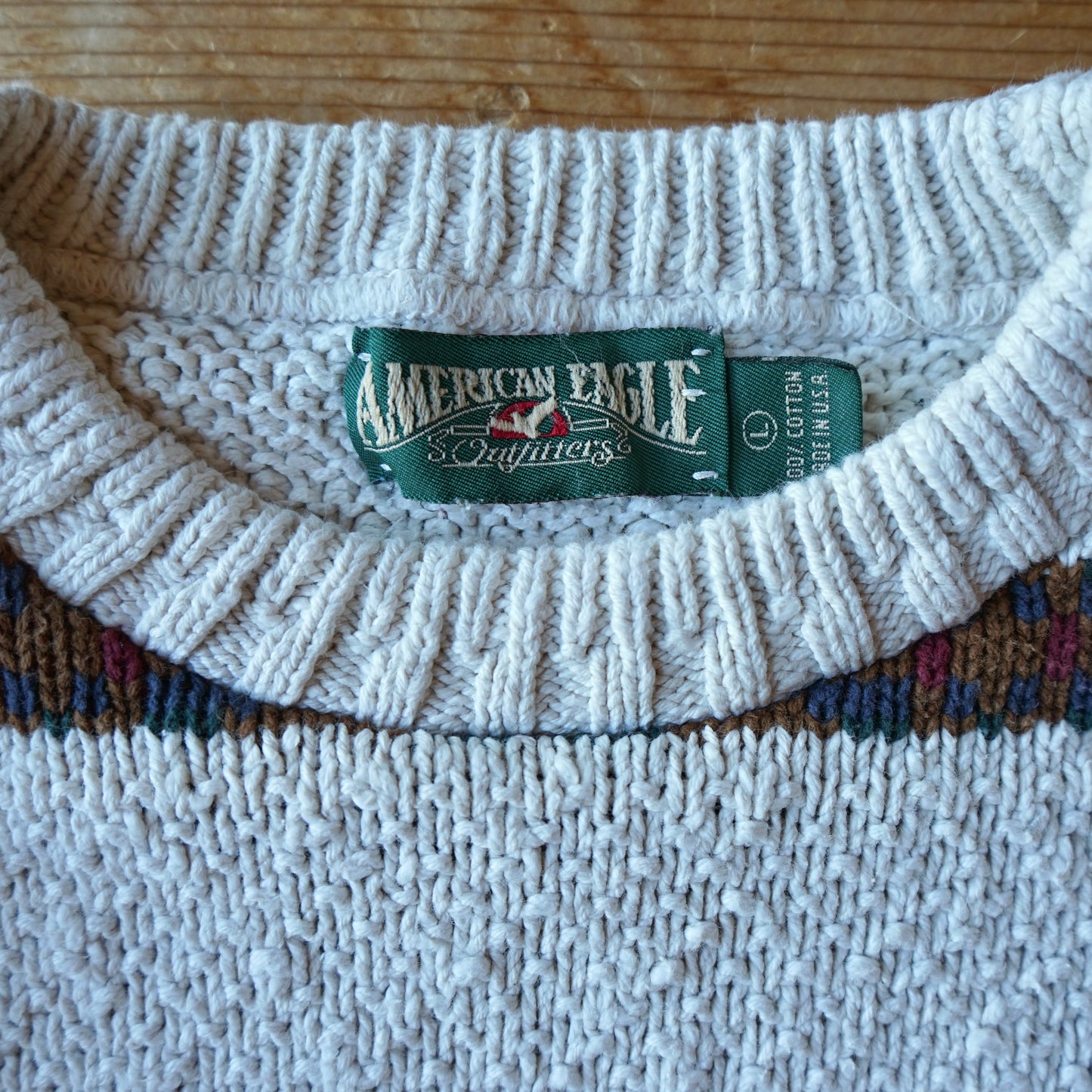 Vintage American Eagle Knit Size L