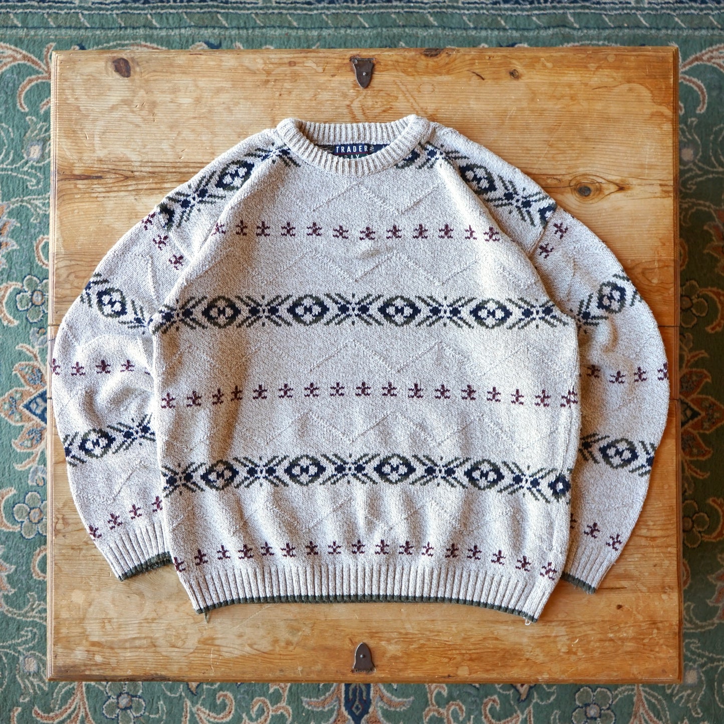 Vintage Trader Bay Sweater Size L