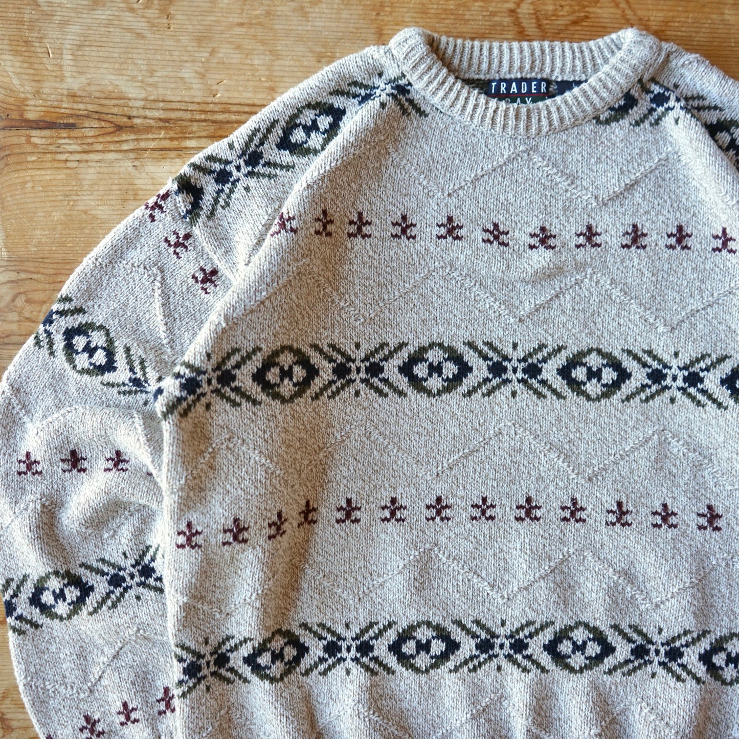 Vintage Trader Bay Sweater Size L