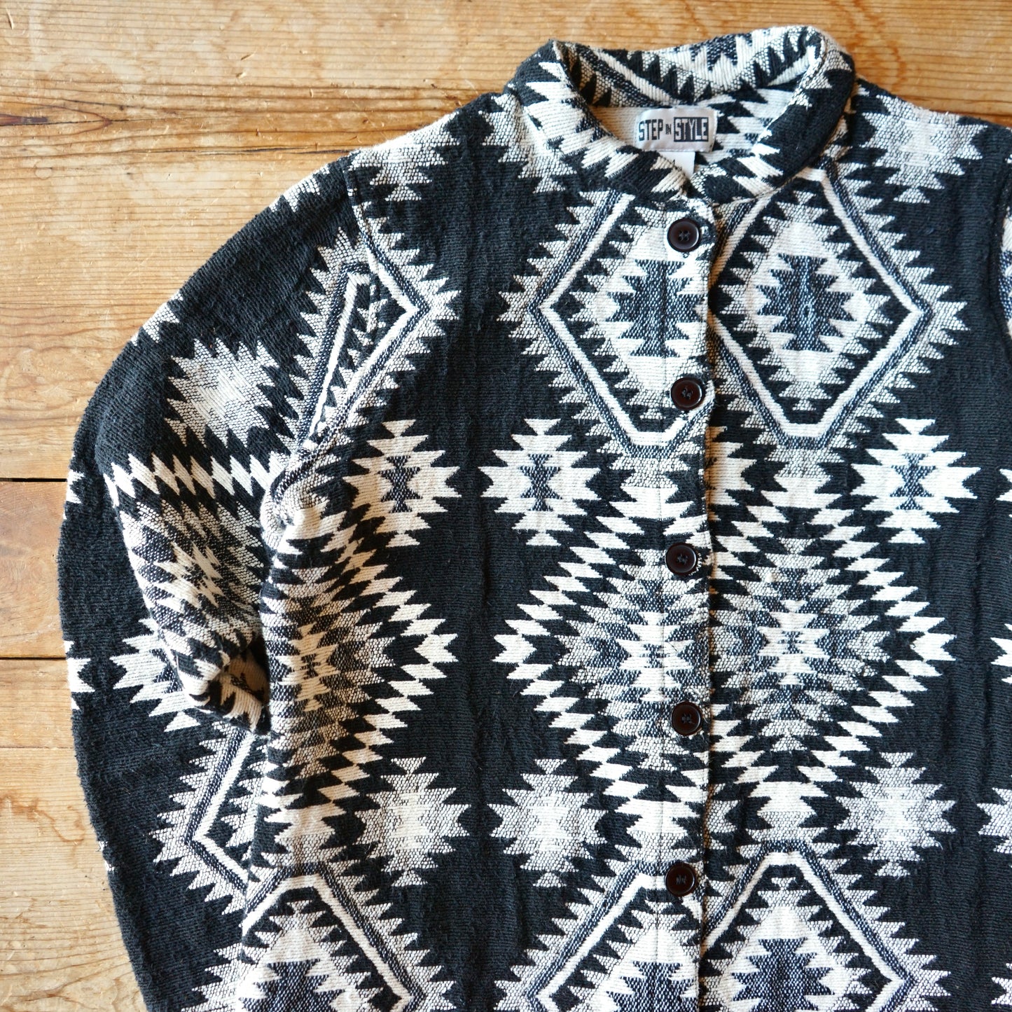 Vintage Step in Style Tapestry Jacket Size S/M
