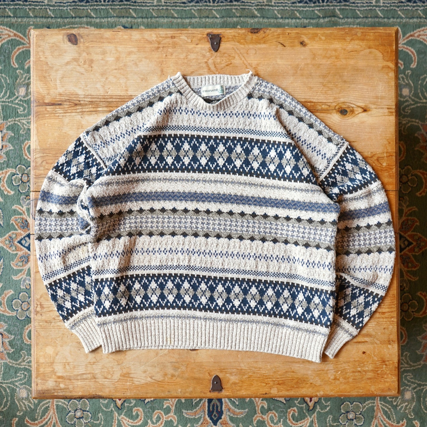 Vintage Fieldmaster Knit Sweater Size XL