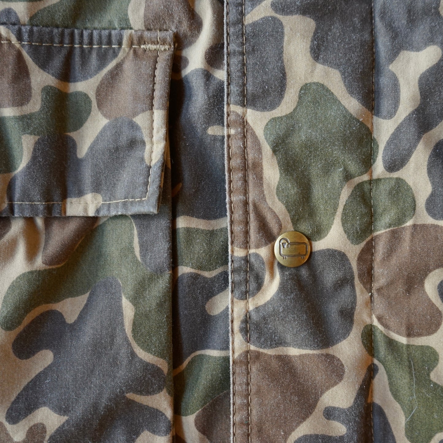 Vintage Woolrich Duck Camo Jacket Size M