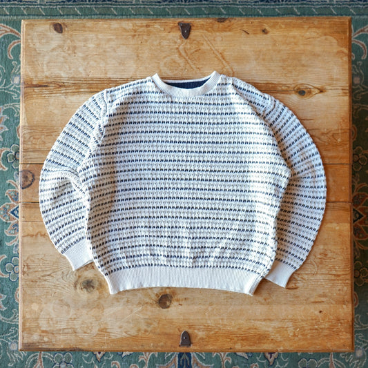 Vintage 100% Cotton Bill Bass Sweater Size M